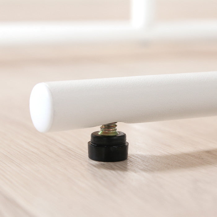 Chamill サイドテーブル ホワイト 白 幅340×奥行388×高さ535 fj-50719の画像