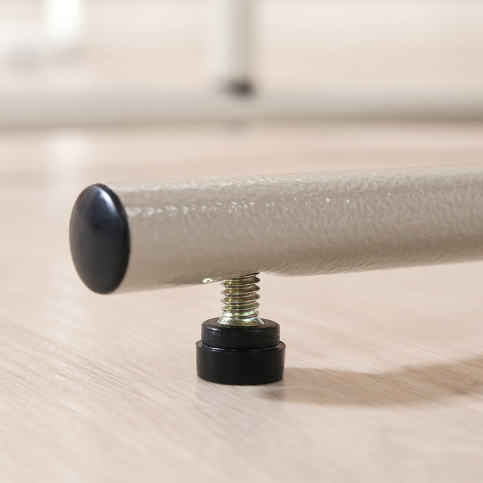 Chamill サイドテーブル グレージュ 幅340×奥行388×高さ535 fj-50720の画像