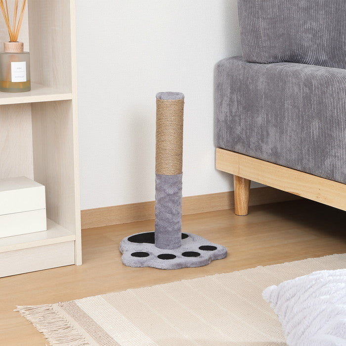 猫用 ネコ用 爪とぎ ポールタイプ ねこぱんち グレー グレー 幅290×奥行290×高さ445 fj-51248の画像