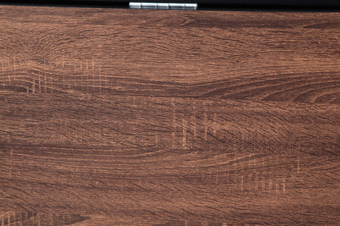 折りたたみ マルチテーブル 両バタフライ W120 ターニップ BR ブラウン 組立品 W1200×D800×H720mm fj-51289の画像