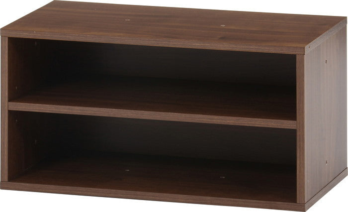 EZBO コネクトボックス 棚付き MBR EZ-CB60SH ミディアムブラウン 幅600×奥行320×高さ310mm fj-51405の画像