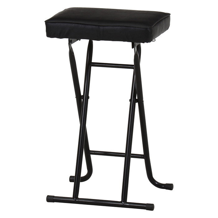 ハイチェアー イーグル BK ブラック 完成品 W360×D280×H600mm 2.4kg fj-51436の画像