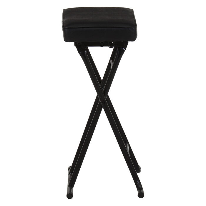 ハイチェアー イーグル BK ブラック 完成品 W360×D280×H600mm 2.4kg fj-51436の画像
