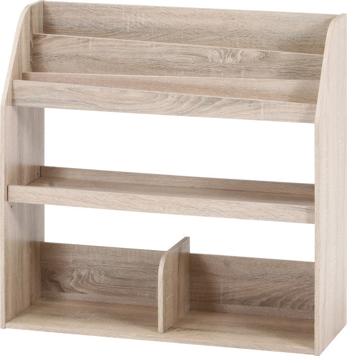 ブックラック 80幅 オーク 6762 オｰク 幅830×奥行295×高さ800mm fj-51496の画像