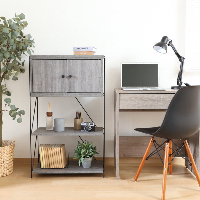 EZBO コネクトボックス 扉付き GY グレー 幅600×奥行320×高さ310 fj-51573の画像