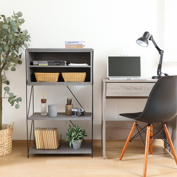 EZBO コネクトボックス 棚付き GY グレー 幅600×奥行300×高さ310 fj-51574の画像