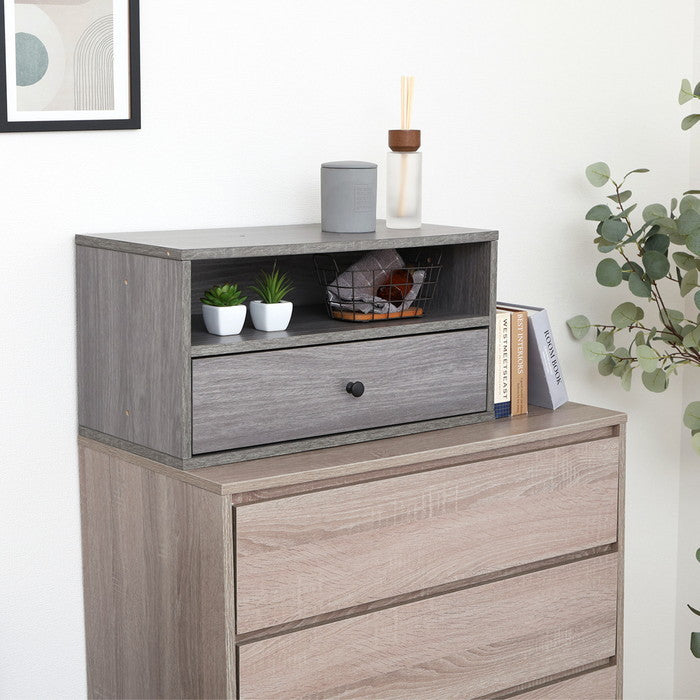 EZBO コネクトボックス 引出1杯 GY グレー 幅600×奥行320×高さ310 fj-51575の画像