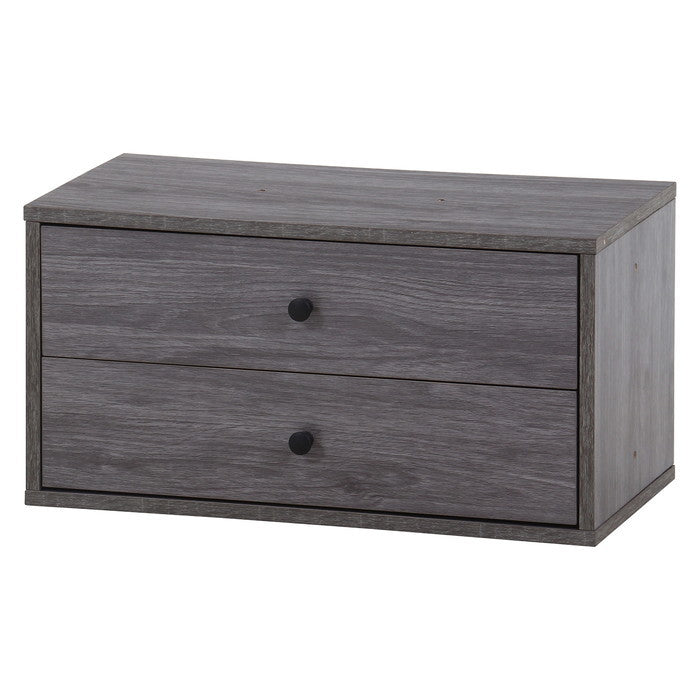 EZBO コネクトボックス 引出2杯 GY グレー 幅600×奥行320×高さ310 fj-51576の画像