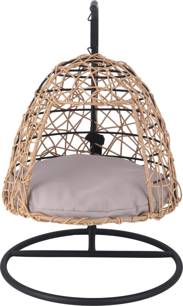 ペット用ハンギングチェア NA ナチュラル 幅580×奥行650×高さ865mm fj-51737の画像