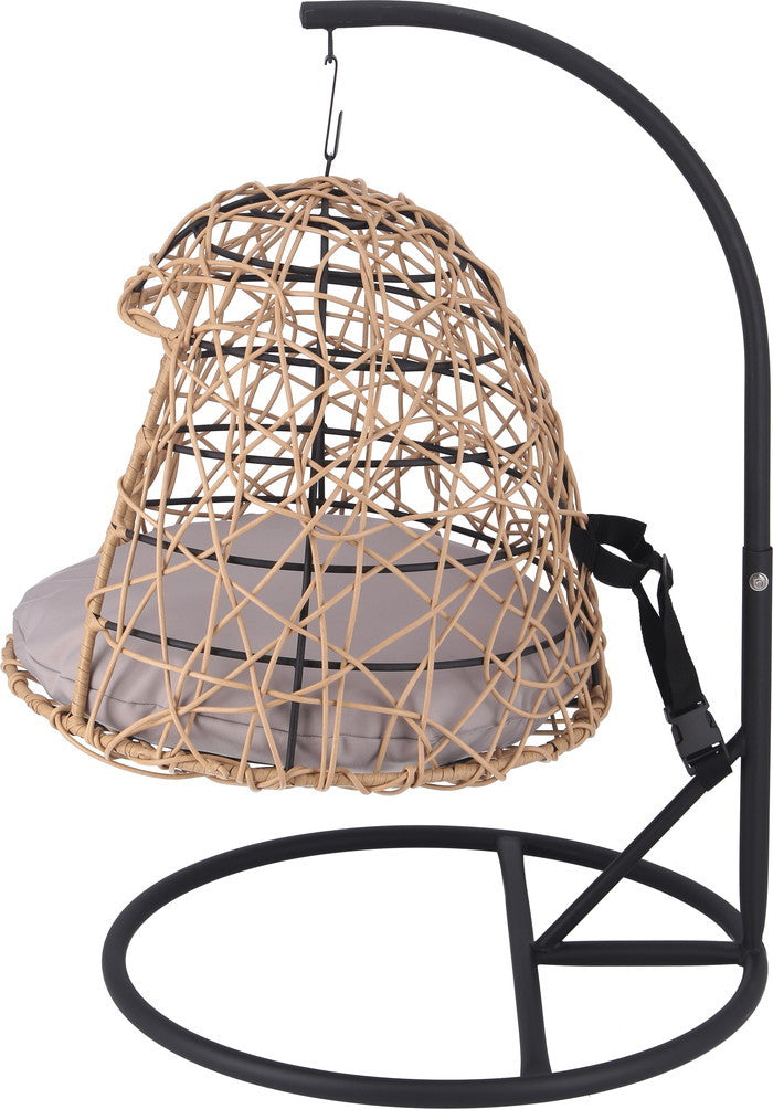 ペット用ハンギングチェア NA ナチュラル 幅580×奥行650×高さ865mm fj-51737の画像