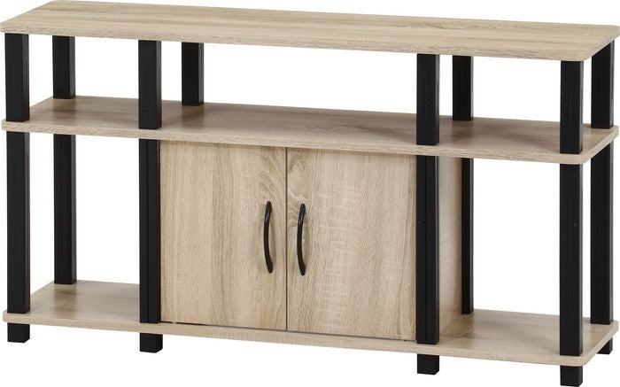 フィット ハイTVラック オーク FBC613 オｰク 幅1100×奥行295×高さ589mm fj-52267の画像