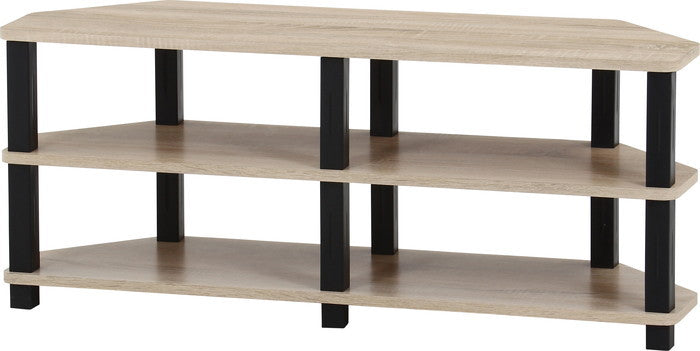 フィット コーナー テレビ台 TV台 オーク FBC615 オｰク 幅1000×奥行295×高さ411mm fj-52269の画像