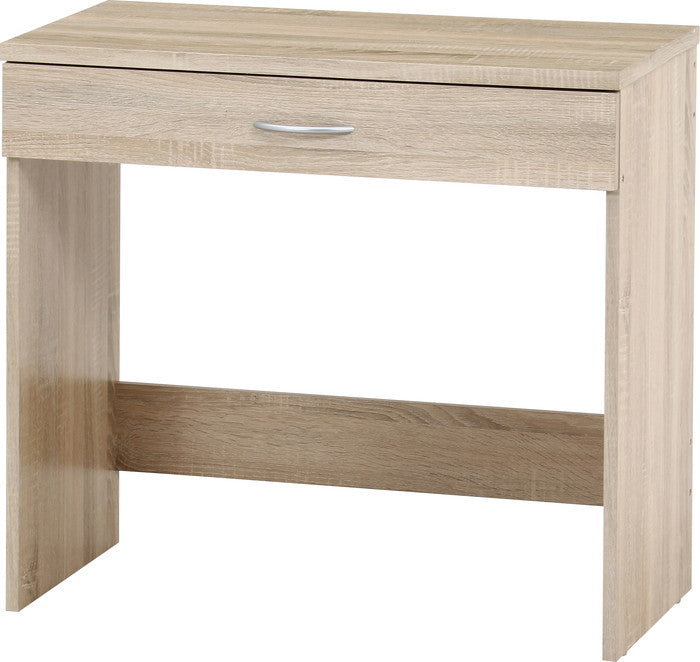 引き出し付きデスク オーク FBC618 オｰク 幅800×奥行415×高さ720mm fj-52273の画像