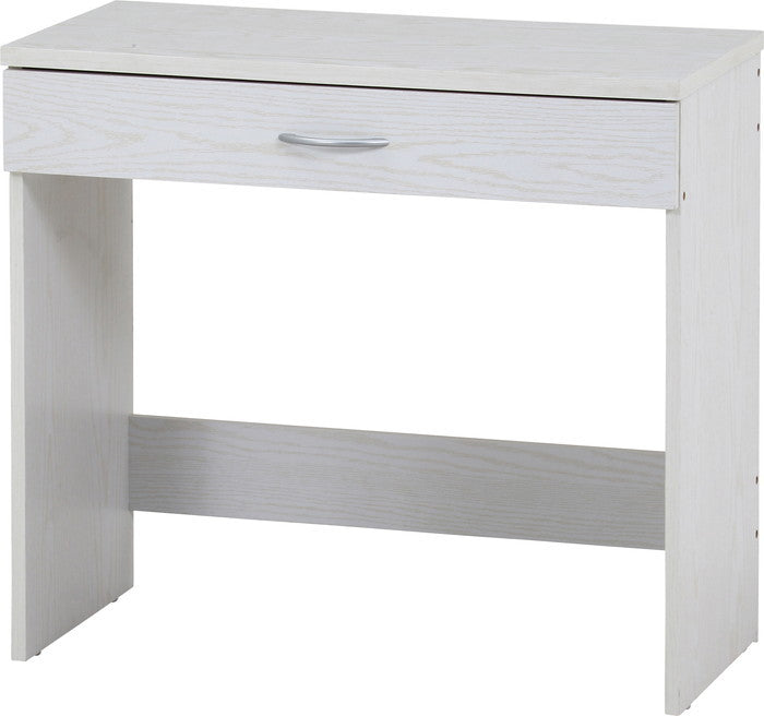 引き出し付きデスク オークWH FBC618 オｰク ホワイト 幅800×奥行415×高さ720mm fj-52274の画像