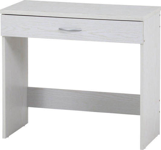 引き出し付きデスク オークWH FBC618 オｰク ホワイト 幅800×奥行415×高さ720mm fj-52274の画像