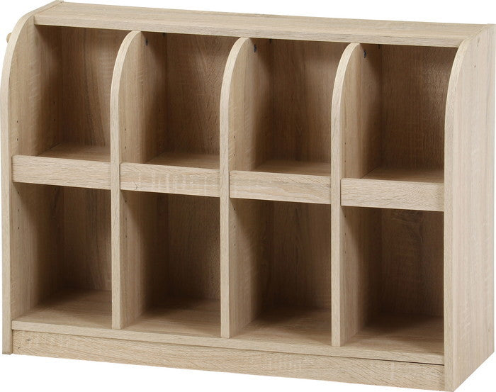 キッズブックラック オーク FBC623 オｰク 幅865×奥行298×高さ600mm fj-52281の画像