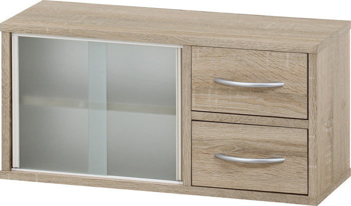 カウンター上収納ラック 60幅 オーク FBC649 オｰク 幅600×奥行265×高さ290mm fj-52283の画像