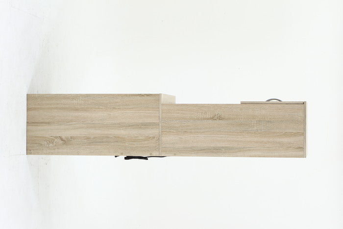 ゴミ箱上キャビネット 60幅 オーク FBC654 オｰク 幅590×奥行398×高さ1800mm fj-52289の画像