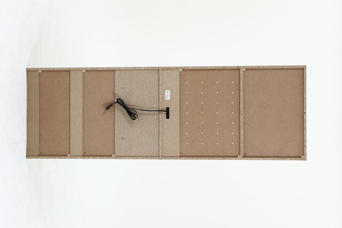 ゴミ箱上キャビネット 60幅 オーク FBC654 オｰク 幅590×奥行398×高さ1800mm fj-52289の画像