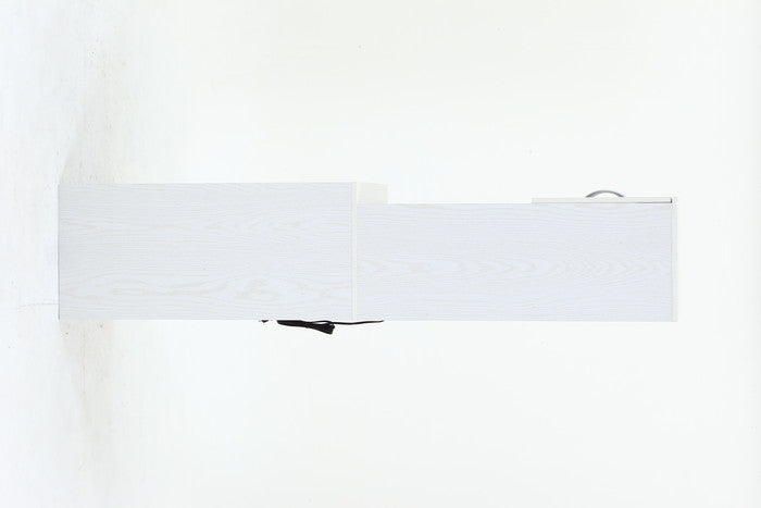 ゴミ箱上キャビネット 60幅 オークWH FBC654 オｰクホワイト 幅590×奥行398×高さ1800mm fj-52290の画像