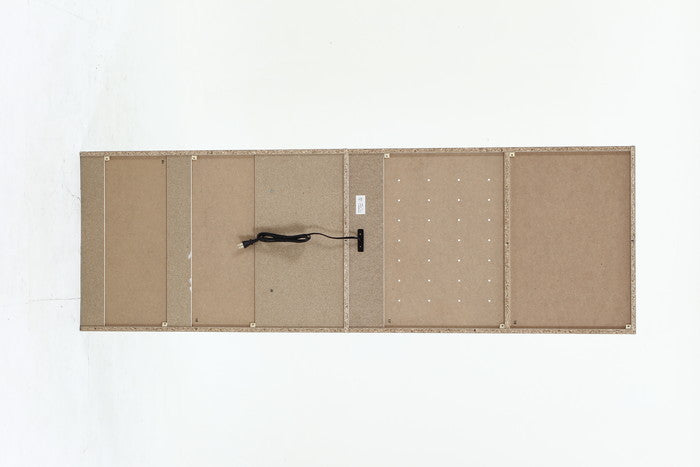 ゴミ箱上キャビネット 60幅 オークWH FBC654 オｰクホワイト 幅590×奥行398×高さ1800mm fj-52290の画像