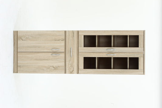 ハイキッチンキャビネット 180＊60 オーク FBC657 オｰク 幅590×奥行398×高さ1800mm fj-52293の画像