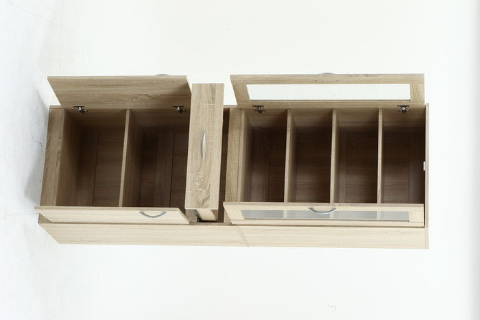 ハイキッチンキャビネット 180＊60 オーク FBC657 オｰク 幅590×奥行398×高さ1800mm fj-52293の画像