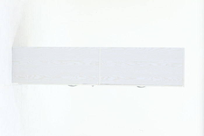 ハイキッチンキャビネット 180＊60 オークWH FBC657 オｰクホワイト 幅590×奥行398×高さ1800mm fj-52294の画像