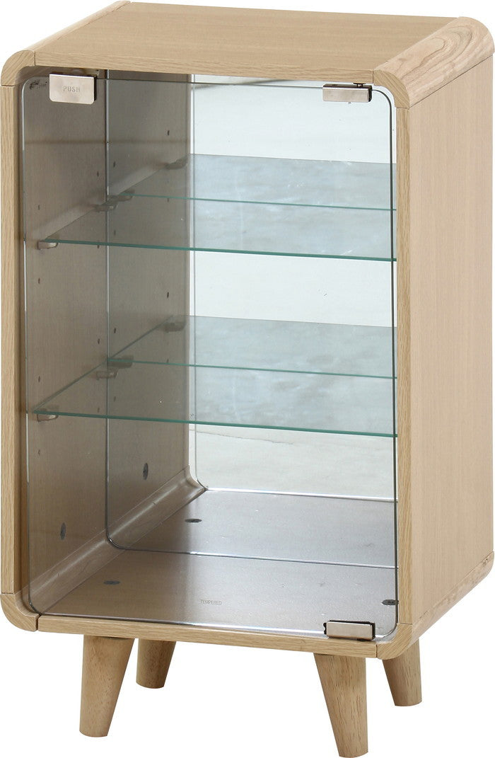 コレクションシェルフ クレール ミドル オークナチュラル FBC667-1 ナチュラルオｰク 幅360×奥行265×高さ600mm fj-52297の画像