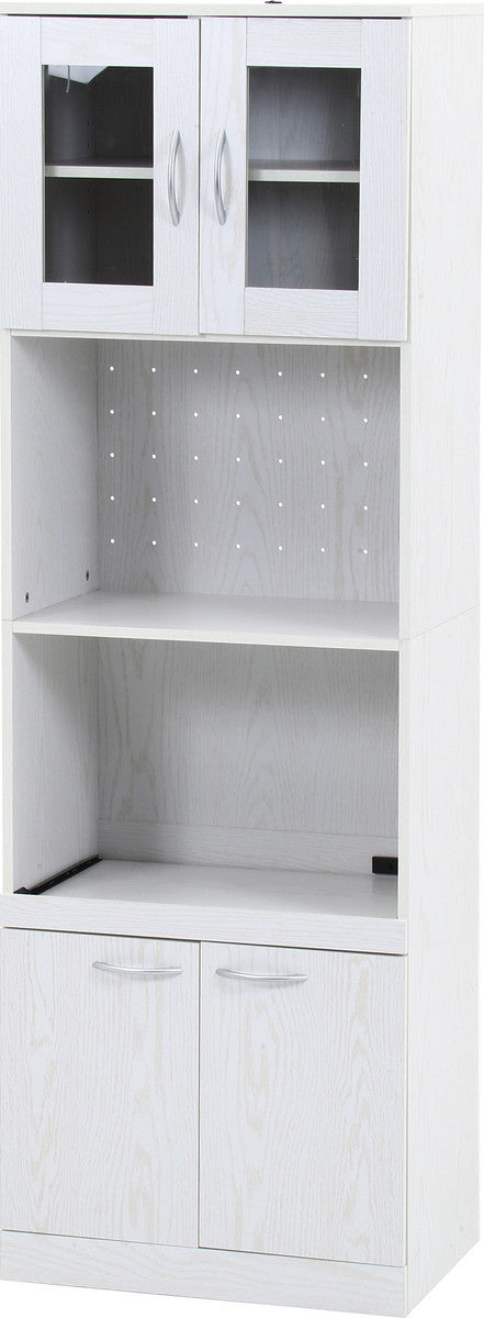 ハイキッチンボード 180＊60 オークWH FBC548-1 オｰクホワイト 幅590×奥行398×高さ1800mm fj-52301の画像