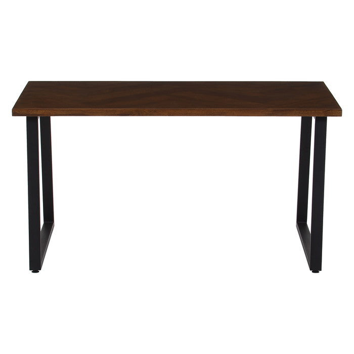 DECO ダイニングテーブル ブラウン 幅1400×奥行800×高さ720 fj-52431の画像