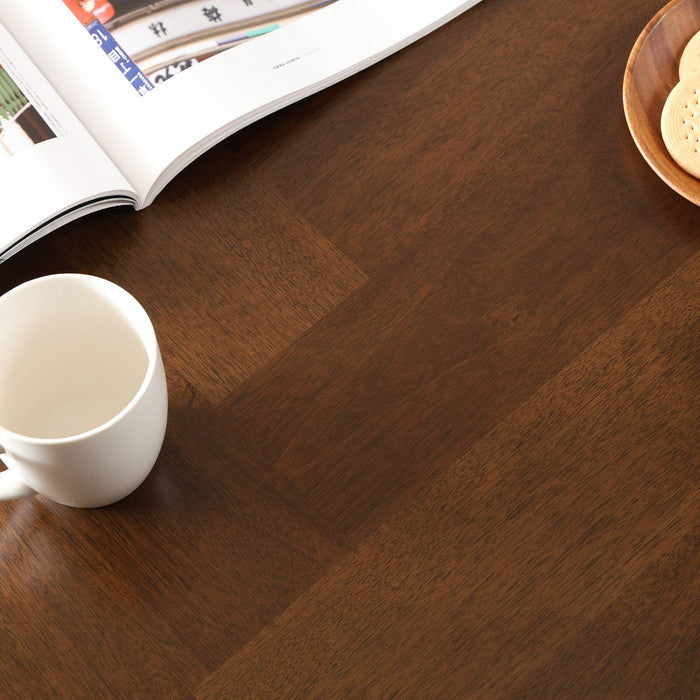 DECO ダイニングテーブル ブラウン 幅1400×奥行800×高さ720 fj-52431の画像