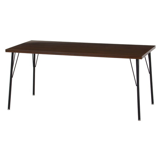 MILLIE ダイニングテーブル ブラウン 幅1600×奥行800×高さ720 fj-52432の画像