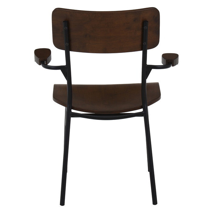ダイニングチェア MILLIE ブラウン 完成品 W595×D550×H800mm 5.2kg fj-52434の画像