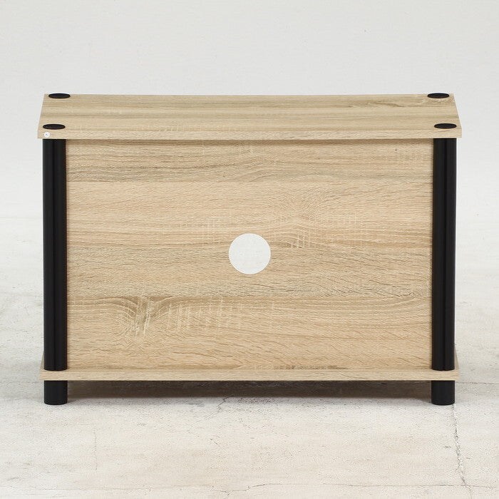 テレビ台 TV台 ローボード TVボード60幅 背板付き オーク 組立品 W600×D290×H405mm 3.6kg fj-52481の画像