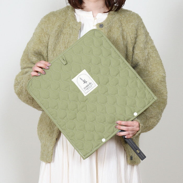うちわケース 推し活 グリーン 完成品 W350×D5×H360mm 0.106kg fj-53918の画像