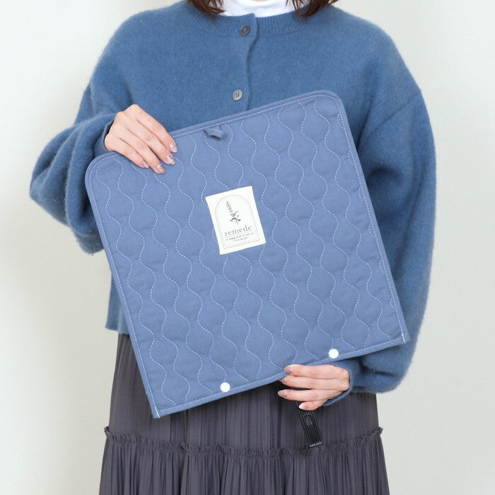 うちわケース 推し活 ブルー 完成品 W350×D5×H360mm 0.106kg fj-53919の画像