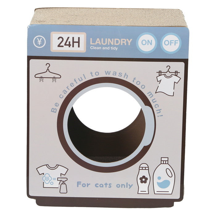 猫用 ネコ用 爪とぎ ランドリー 68130 ブラウン 幅340×奥行230×高さ400 fj-54225の画像