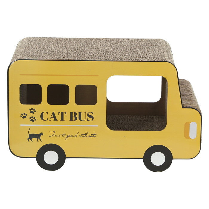 猫用 ネコ用 爪とぎ ロンドンバス 68131 レッド 幅450×奥行230×高さ270 fj-54226の画像