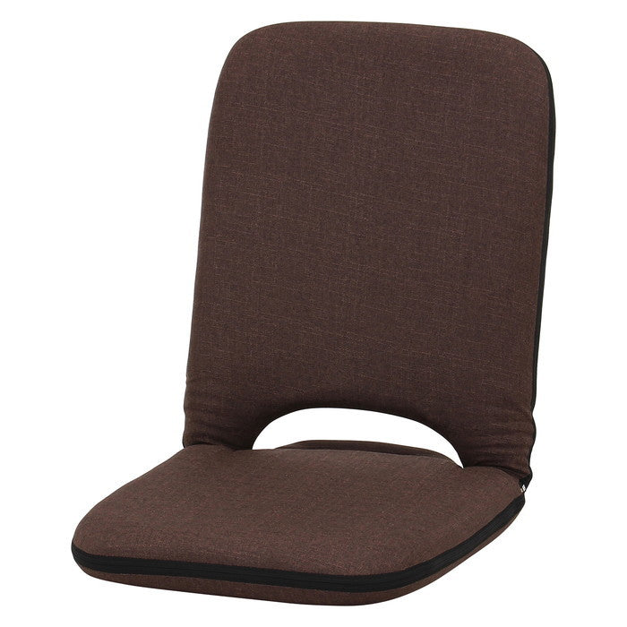 2PACK 座椅子 シオン2 BR ブラウン 幅410×奥行560?1000×高さ70?540 fj-55882の画像