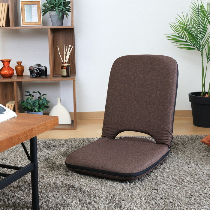 2PACK 座椅子 シオン2 BR ブラウン 幅410×奥行560?1000×高さ70?540 fj-55882の画像