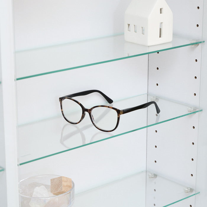 コレクション ラック TOR ロータイプ WH ホワイト 幅900×奥行295×高さ900 fj-57082の画像