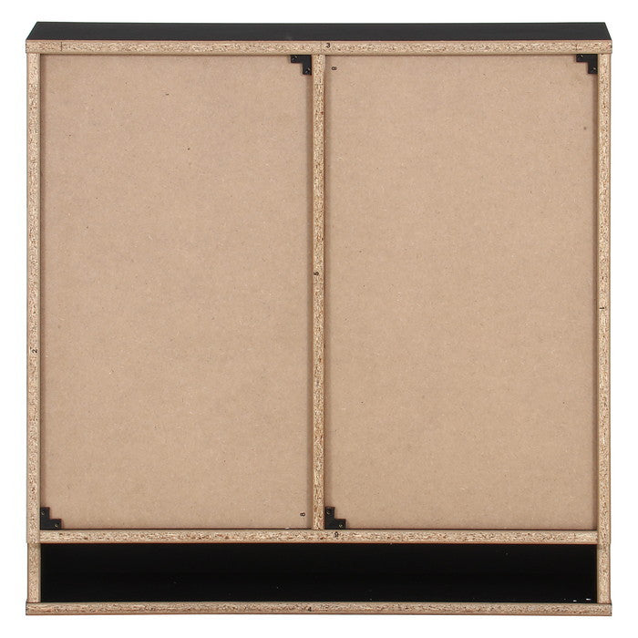 コレクション ラック TOR ロータイプ ミラー付き BK ブラック 幅900×奥行295×高さ900 fj-57083の画像