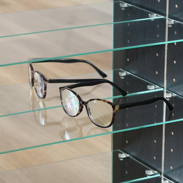 コレクション ラック TOR ロータイプ ミラー付き BK ブラック 幅900×奥行295×高さ900 fj-57083の画像