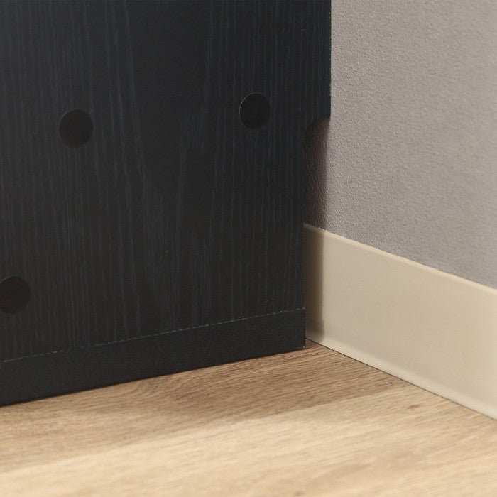 コレクション ラック TOR ロータイプ ミラー付き BK ブラック 幅900×奥行295×高さ900 fj-57083の画像