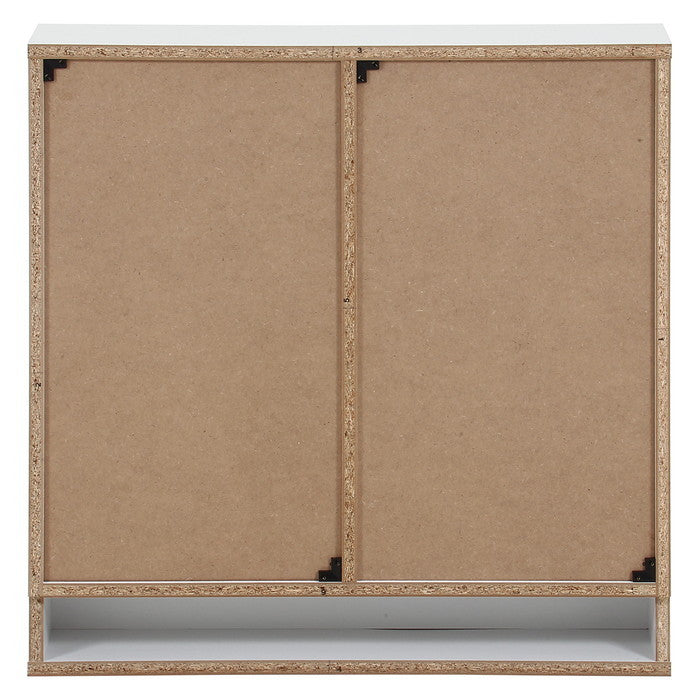 コレクション ラック TOR ロータイプ ミラー付き WH ホワイト 幅900×奥行295×高さ900 fj-57084の画像