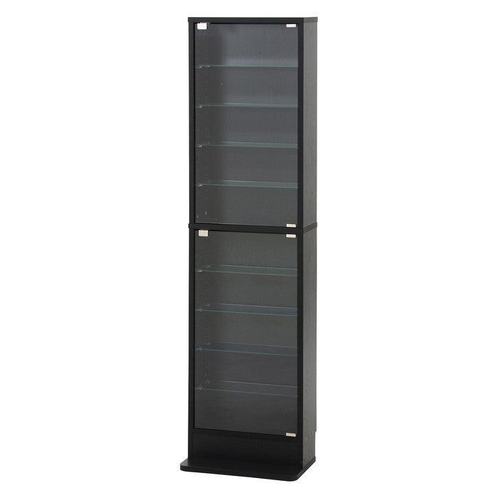 コレクション ラック TOR ハイタイプ BK ブラック 幅485×奥行295×高さ1800 fj-57085の画像