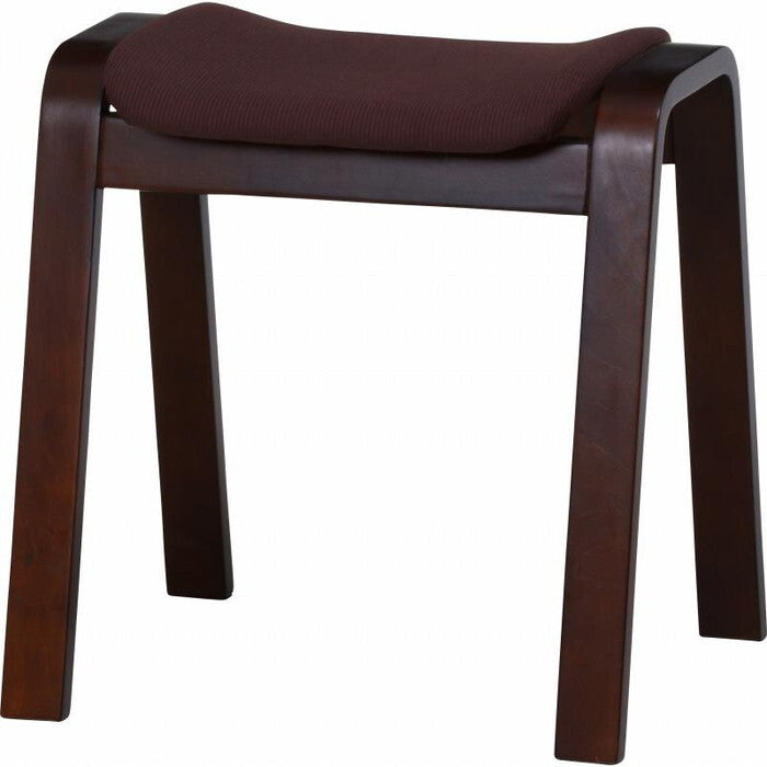 スツール 曲木 ハイ CF-406 DBR DBR 69422 ダークブラウン 完成品 W440×D395×H450mm 3kg fj-58030の画像