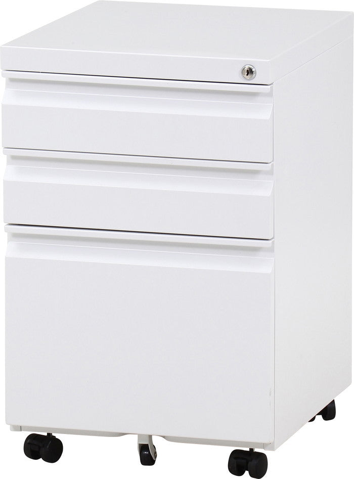 カプリス インキャビネットWH SA-MC-MW01 ホワイト 幅390×奥行440×高さ600mm fj-60514の画像