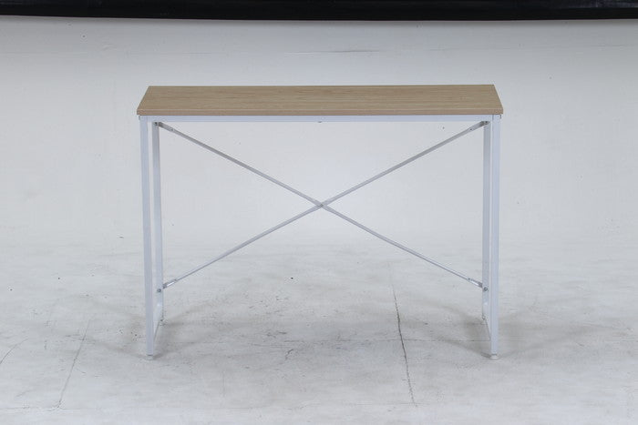 シンプルデスク アチーブOAK BGZ1040AGOAK ナチュラル 幅1000×奥行410×高さ710mm fj-60584の画像